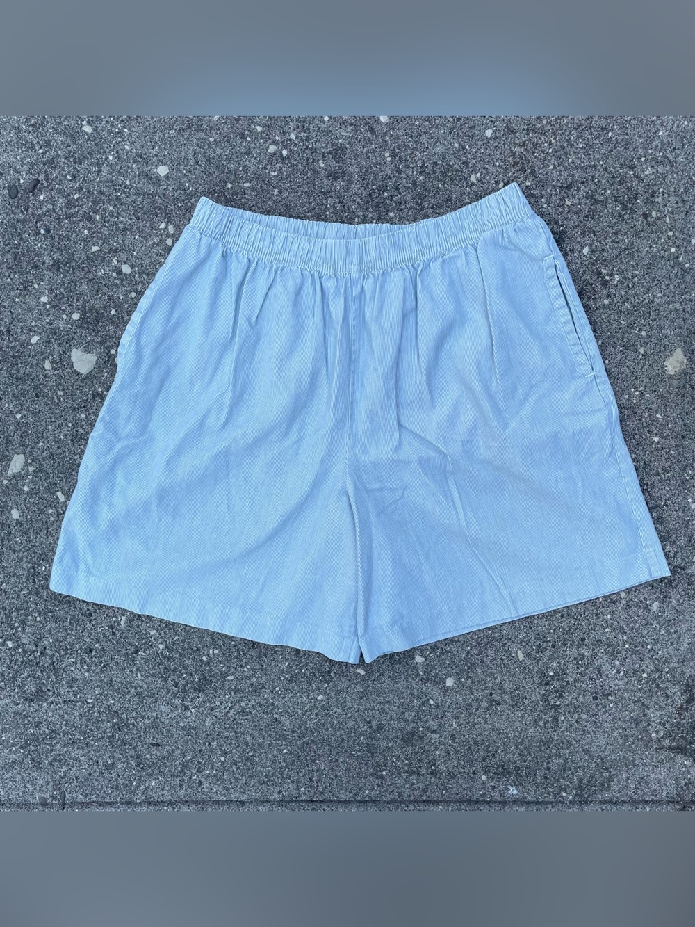 Vintage 90s Brindar pinstriped shorts size large
